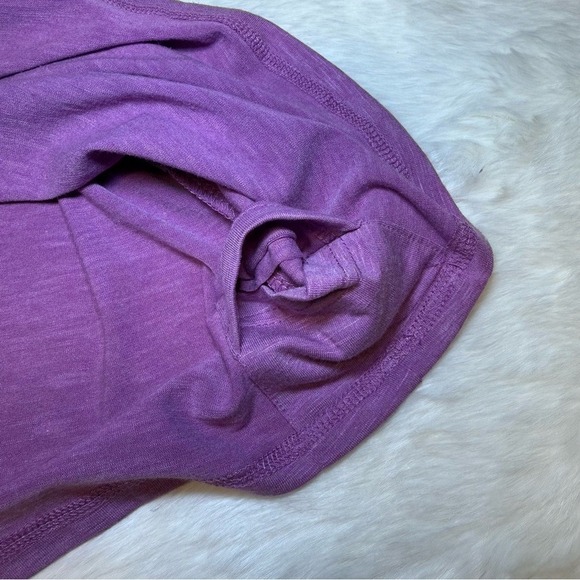 Prana women's purple stretch t-shirt collared dress size‎ large - Picture 3 of 5